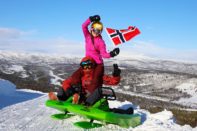 2-Hour Racing Toboggan at Dagali Fjellpark near Geilo in Norway - The 2-hour plan: 1.85 km of curves, bumps, and straight sprints