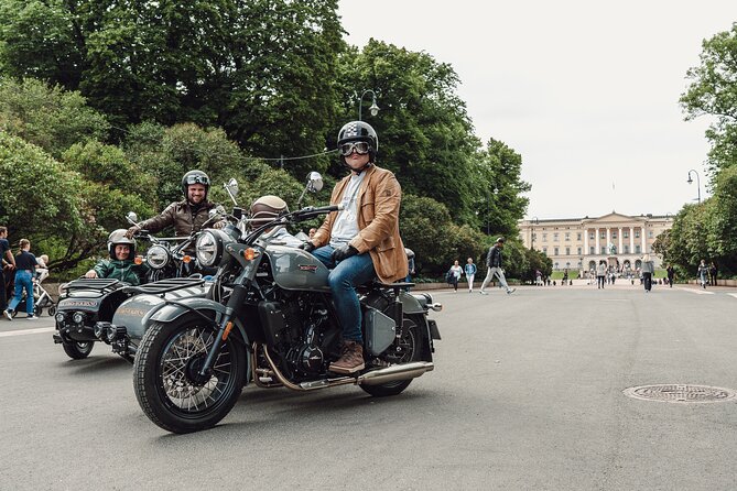 2hr Retro Motorcycle Sidecar Oslo Highlights Tour - Stop 2: The Royal Palace Grounds for Quick Royal Views