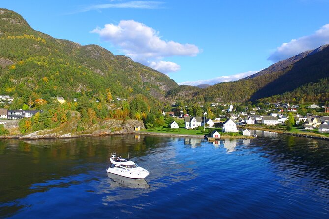 4 Day Bergen - Hardangerfjord private fjord-cruise - Eidfjord to Fyksesund Bridge: the remote fjord feeling, plus a swim option