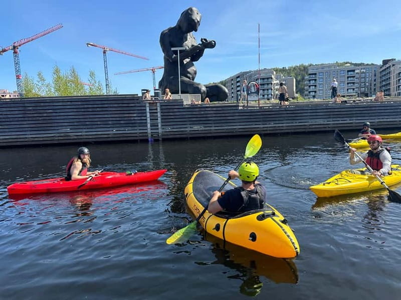 Akerselva River: Urban Paddling Adventure Kayak Tour - Price and value for a 1.5-hour urban adventure