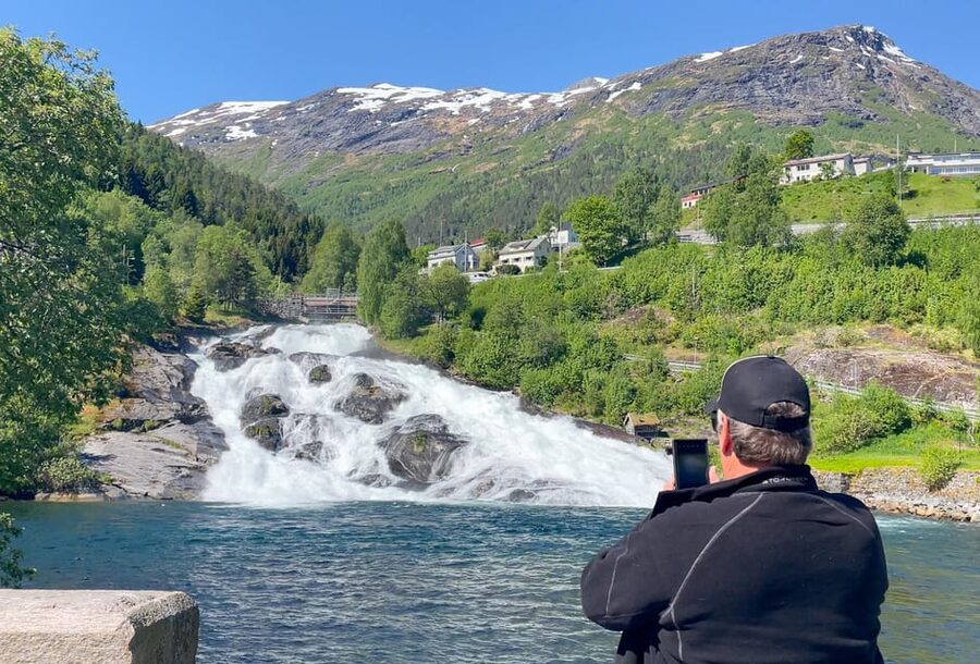 All About the Fjords, in one tour by boat & bus from Ålesund - First, you glide through Hjørundfjord from Ålesund