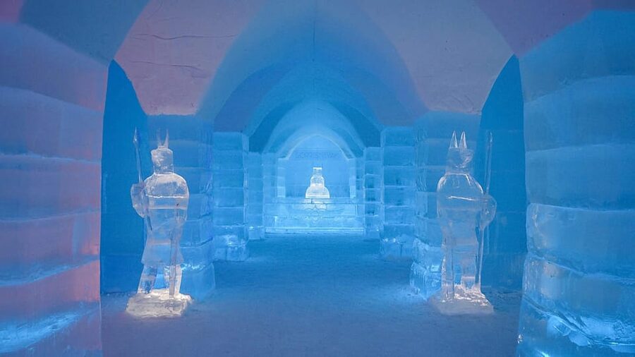 Alta: Igloo Ice Hotel and Hiking to the Frozen Waterfall. - The small-group size matters more than you think