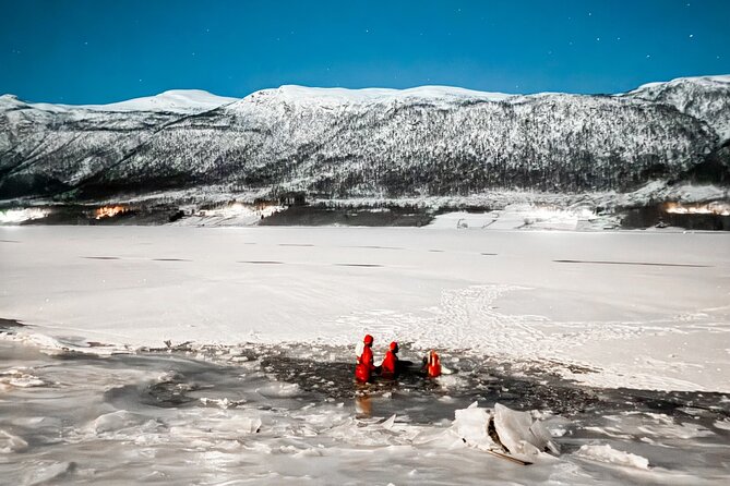 Arctic Ocean Night Floating in Ramfjord - The Immersion Rescue Suits and Layers: Warmth You Can Actually Trust