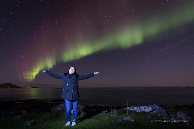 Aurora Capture with Photographer - Svolvaer at 8:30 pm, when the hunt begins