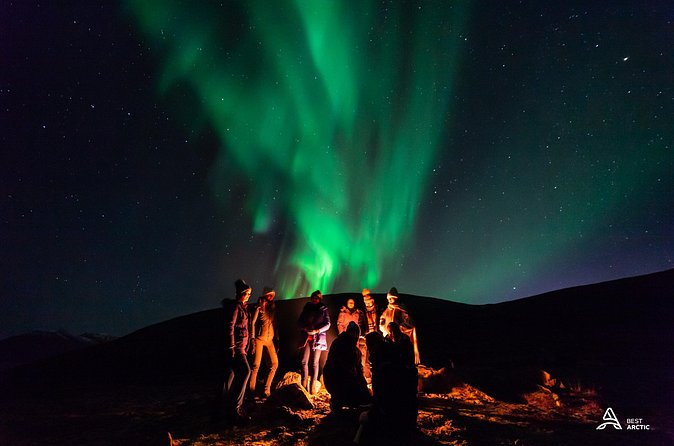 Aurora Safari Minibus, private locations all around the region - Stop 2 back toward Tromsø, the second wave of searching