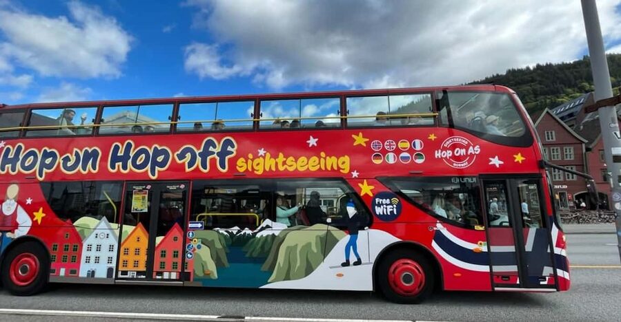 Bergen: 24-Hour Hop-On, Hop-Off Bus Ticket GrayLine - Key points before you board