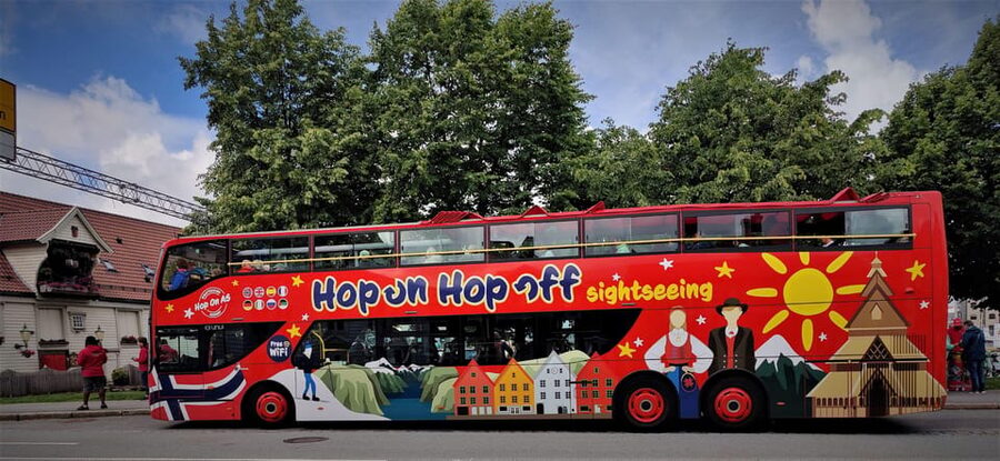Bergen: 24-Hour Hop-On, Hop-Off Bus Ticket GrayLine - Nygårdsparken and Festplassen: where the city breathes