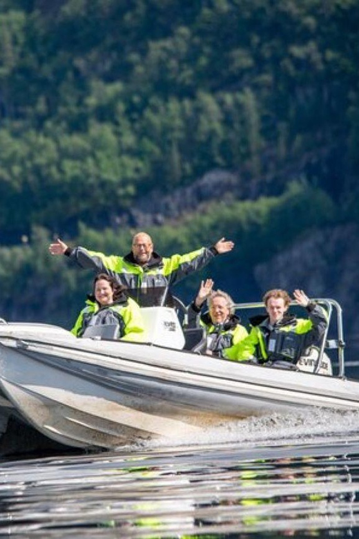 Bergen: Bergen Fjord by Zodiac or Pontoon Boat - What You See: Mountains, Shorelines, and Fjords Without the Crowd