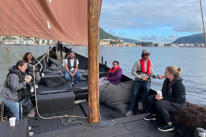 Bergen Fjord Experience Aboard Viking-style Ship - Captain-led sailing: sails, steering, songs, and fishing (when it works)