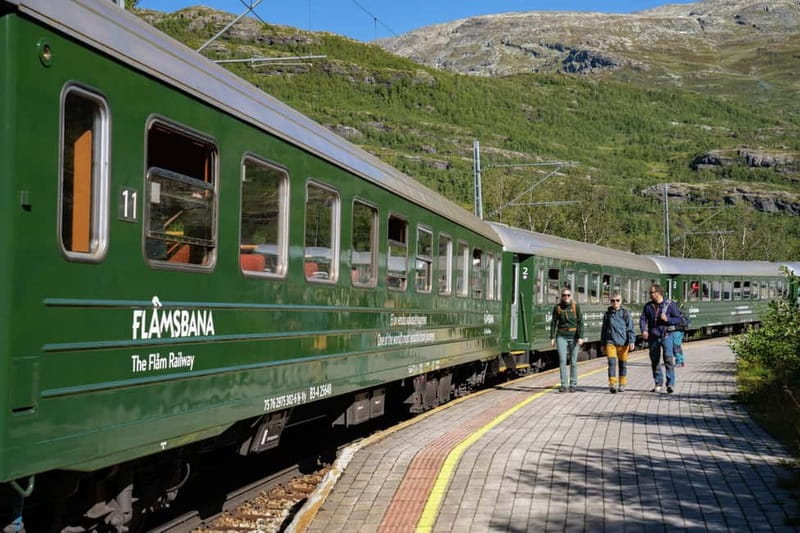 Bergen: Flam Railway, Viking Village Tour with Fjord Cruise - The Fjord Cruise on Nærøyfjord, UNESCO-Scale Views