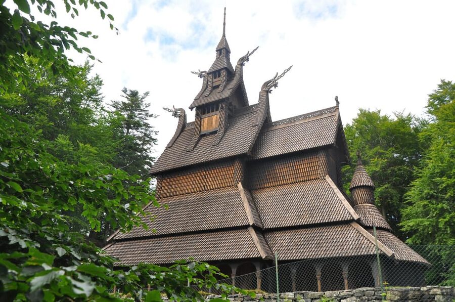 Bergen: Guided Car Tour with Old Bergen Museum & Fantoft … - Old Bergen Museum (Gamle Bergen) and life in the 17th and 18th centuries