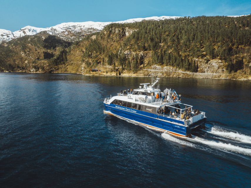 Bergen: Mostraumen Fjord Cruise - with Local Tour Guides - Winter Reality: Rain or Shine, Plus Possible Ice Route Changes
