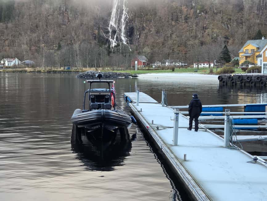 Bergen: Mostraumen Fjord Safari - by Premium RIB Boat - Mostraumen Channel Finale: The Fjords Get Narrow and Dramatic