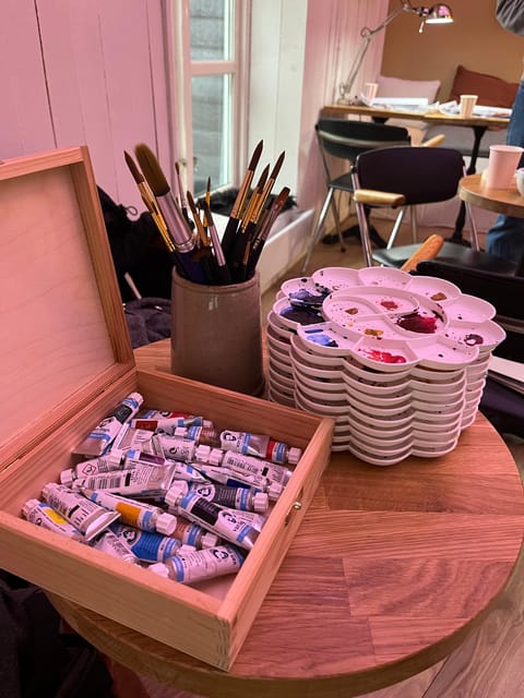 Bergen: paint Norwegian landscape with watercolor - The takeaway: watercolor as a Bergen memory machine