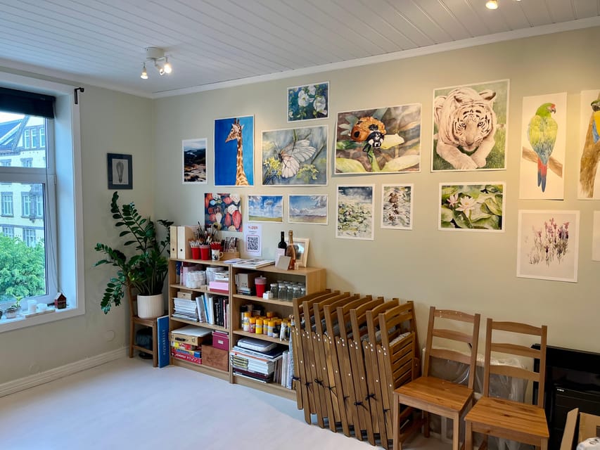 Bergen: paint Norwegian landscape with watercolor - Should you book this Bergen watercolor class