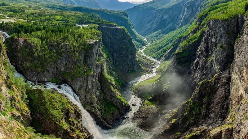 Bergen: Power of Vøringsfossen – our Most Iconic Waterfall - Norwegian Nature Centre Hardanger: lunch plus a film that makes it stick