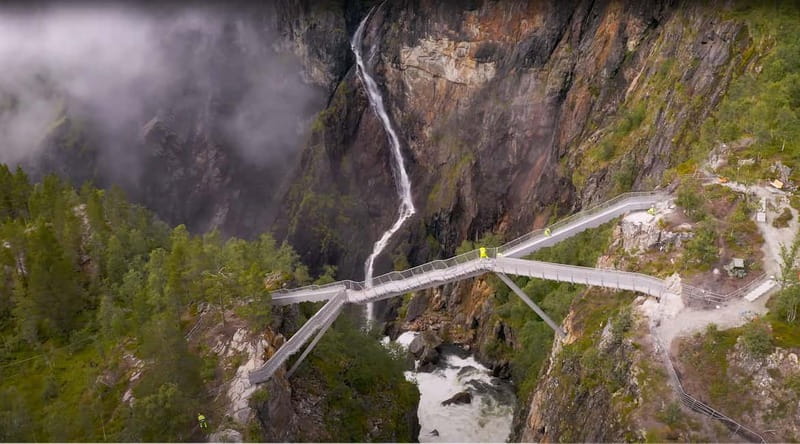 Bergen: Power of Vøringsfossen – our Most Iconic Waterfall - Skjervsfossen and the extra waterfall hits that prevent a one-note day