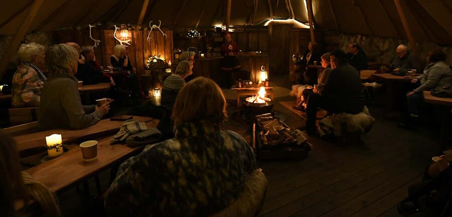 Bodø: Sami Experience in Bodø - The lavvo experience: practical, warm, and human