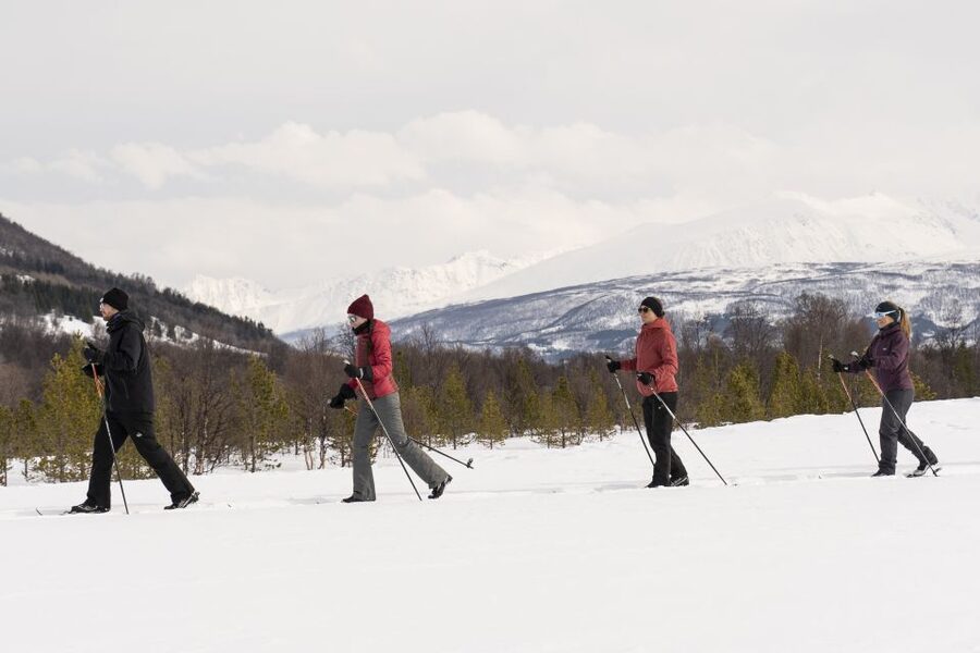 Breivikeidet: Cross-Country Skiing & Husky Visit - What to bring so you stay warm and happy
