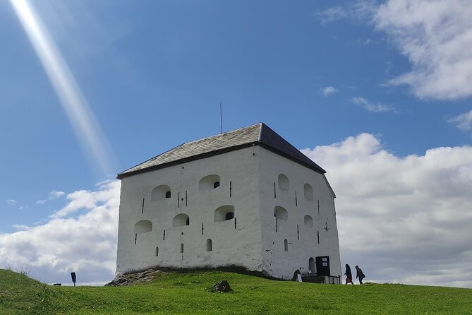 City Bus Tour in Trondheim, Norway - Stiftsgården and the royal residence views from the road