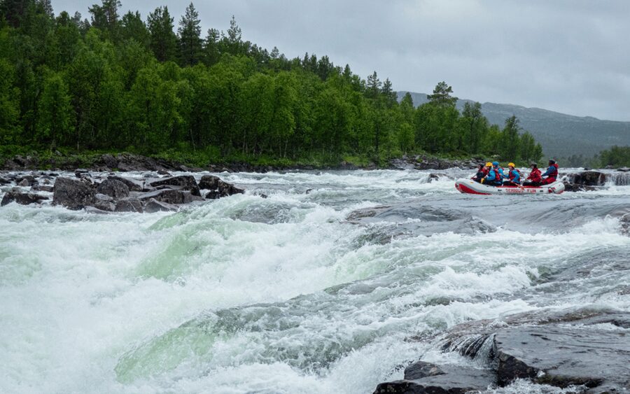Dagali/Geilo: Wild Viking white water rafting - level 3 - The river run: what “intense” means on the Numedalslågen