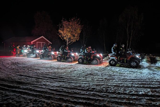 Evening Tour and Aurora Borealis Sightseeing in Norway by ATV - Alta ATV aurora tour: what the night hunt feels like