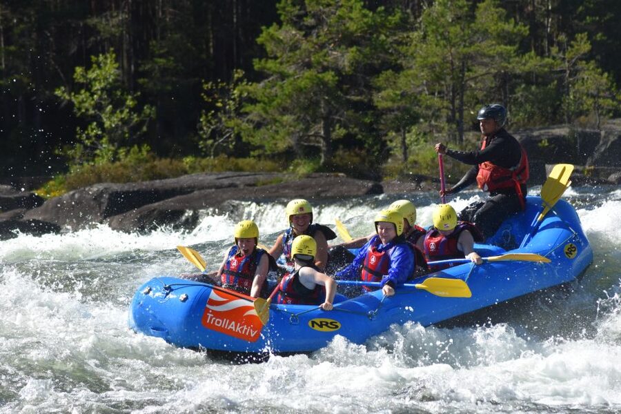 Evje: White Water Rafting Trip on Norway's Warmest Rivers - Why you get the main rapids twice