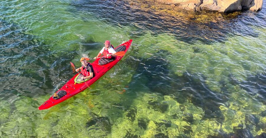 Færvik: Raet National Park Sea Kayaking Trip - Merdø Stop: Museum Time or Lunch Paddling Option