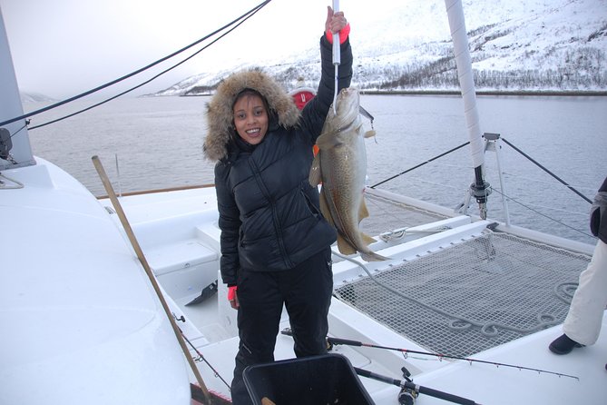 Fishing Trip with Luxury Catamaran in Tromso - How you actually catch fish: tips, casting, and feedback