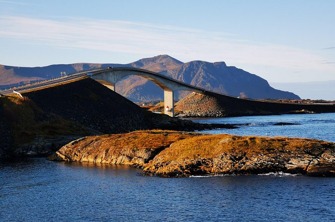 Fishing village Bud and Atlantic Ocean Road in Molde - Farstadsanden: northernmost sand dunes for summer swimming and surfing