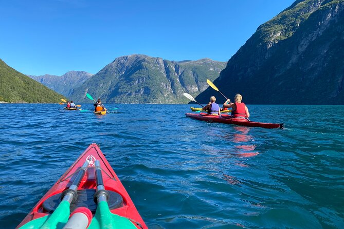 Fjord paddle in Hellesylt - Half Day Kayaking Tour - Price and value for a guided fjord paddle