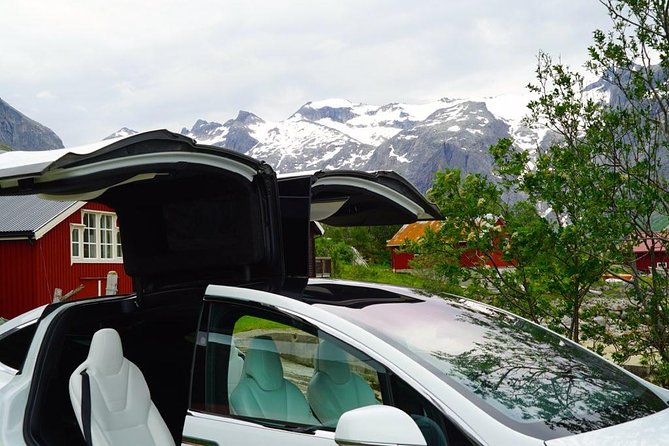 Fjord Sightseeing - Eco friendly Tesla Model X - Hotel Pickup and the Fredrik Langes gate 2 Meet-Up Base