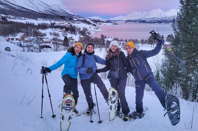 Fjords and Alps Snowshoe Tour in Lyngen Alps - Snow activities and Arctic learning: the stops make the day