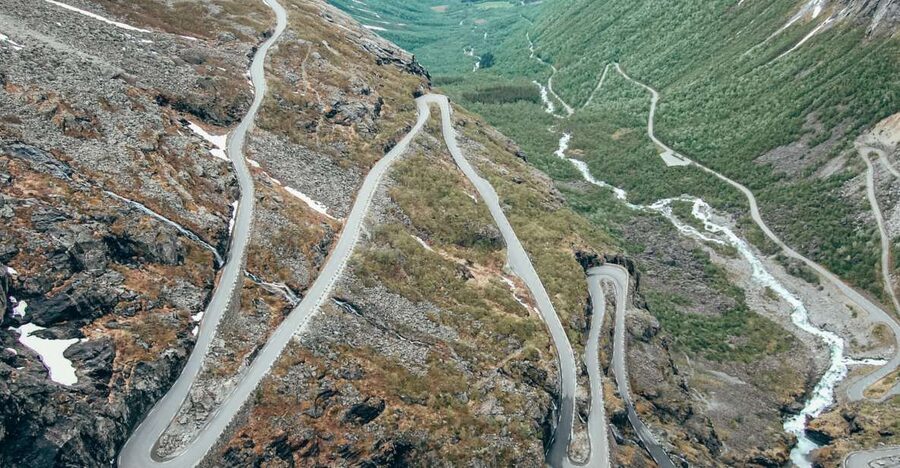 From Ålesund: Trollstigen Sightseeing Village & Fjord Tour - Trollstigen road views, fjord stops, and waterfall power in one 6-hour loop