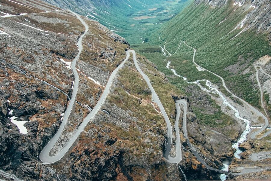 From Ålesund: Trollstigen Sightseeing Village & Fjord Tour - Gubrandsjuvet ravine bridge: when the scenery feels almost too dramatic