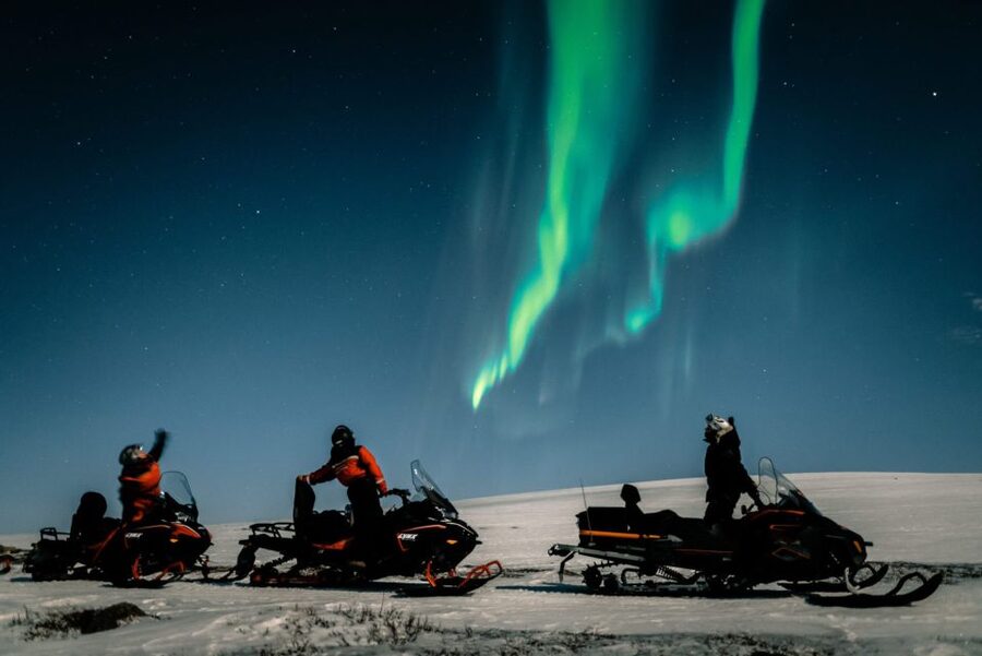 From Alta: Northern Lights Night Adventure By Snowmobile - Alta’s Northern Lights Night Adventure, in plain terms