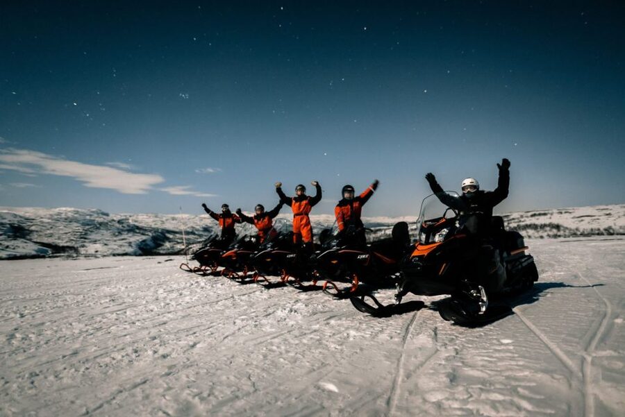 From Alta: Northern Lights Night Adventure By Snowmobile - Breaks, coffee, and the fire stop you’ll remember