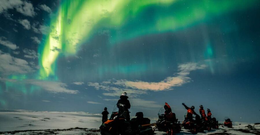 From Alta: Northern Lights Night Adventure By Snowmobile - Meet point, pickup, and what happens before you drive