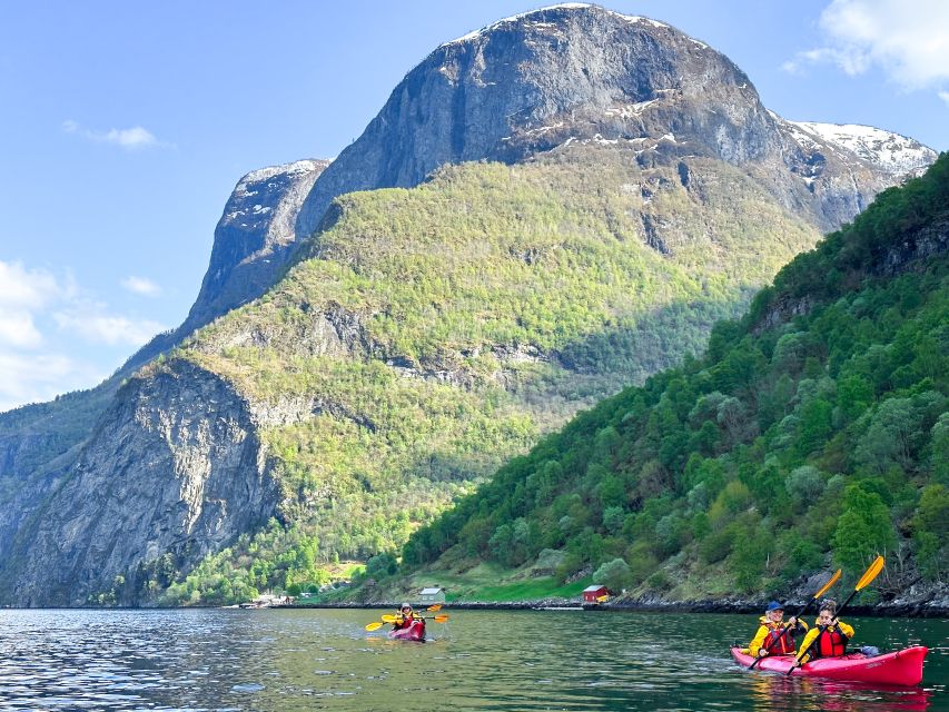 From Flåm: Nærøyfjord 3 Day Kayaking and Camping Tour - Skill level and who this tour fits best