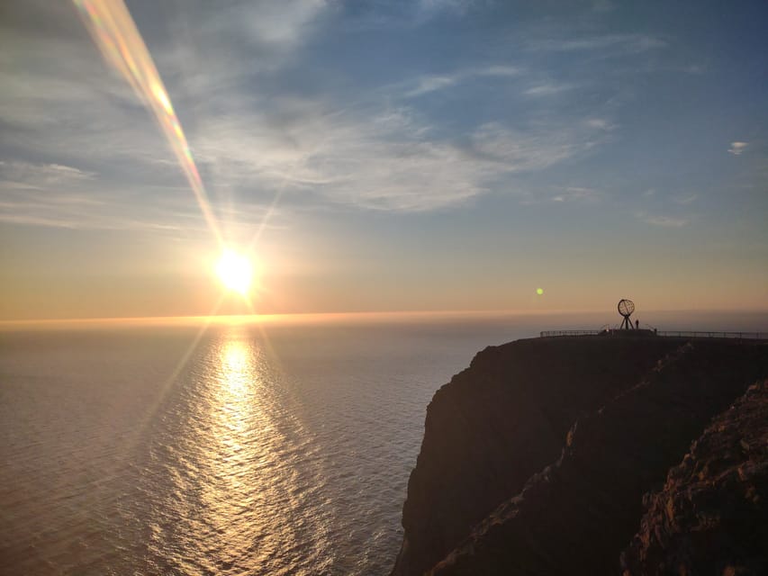 From Honningsvåg: VIP North Cape and Kingcrab Tour - North Cape arrival: Globe Monument, museum and a guide-led start
