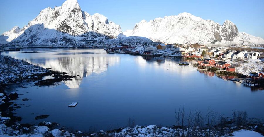 From Leknes City/Port: Private Lofoten Tour with Transfer - Ramberg to Reinefjord, with Hamnoy and Reine in Full View