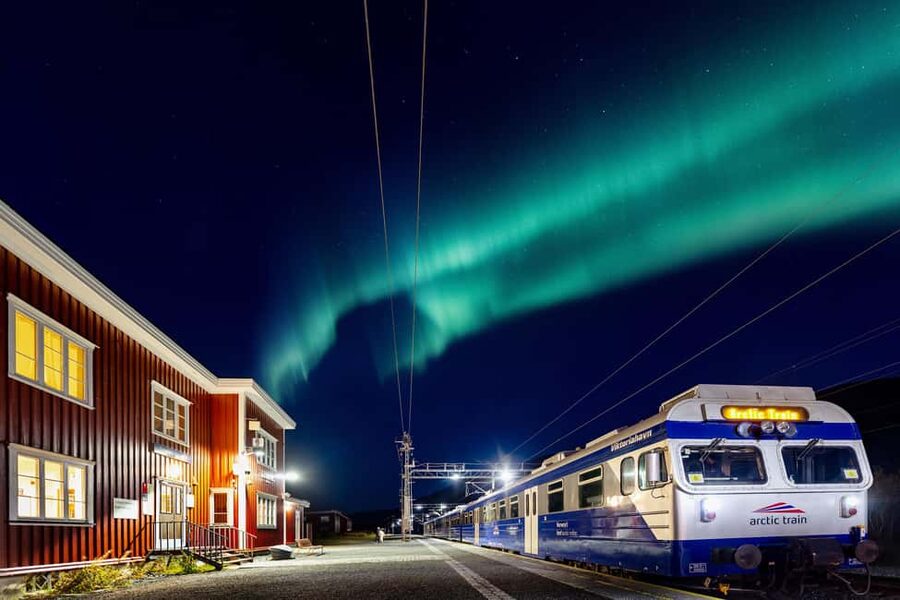 From Narvik: The Northern Lights Arctic Train Guided Tour - The 1.5-hour Katterat stop: old village, museum, lavvu heat