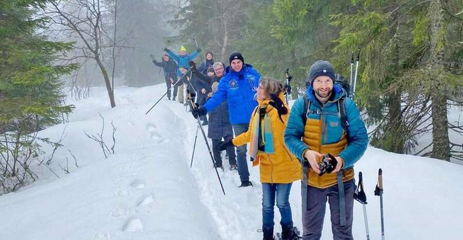 From Oslo: Oslomarka Forest Guided Snowshoeing Tour - Oslo to Oslomarka by Metro, then straight into the quiet