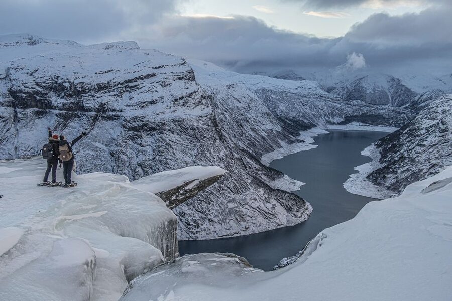 From Skjeggedal: Trolltunga Sunset Winter Overnight tour - What You Get for $498: Value That Actually Adds Up