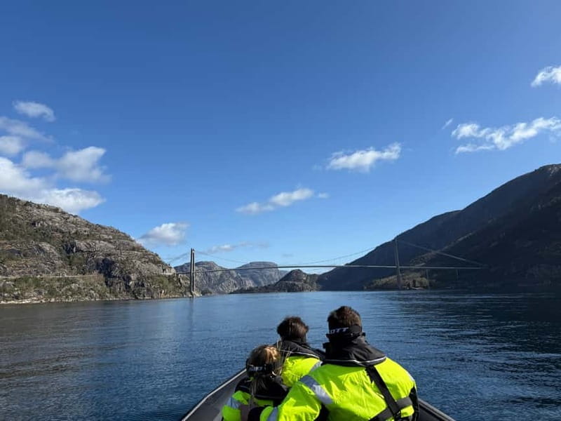 From Stavanger: Lysefjorden & Pulpit Rock Safari by RIB - Why a RIB safari changes how you see Preikestolen