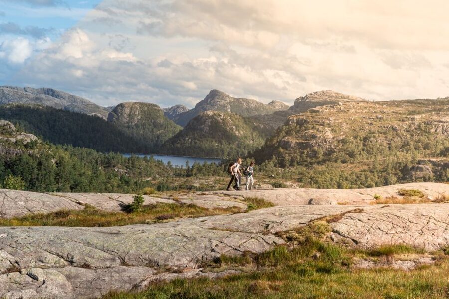 From Stavanger: Pulpit Rock Guided Hike with Pickup - The Forest and the Secret Trail Option