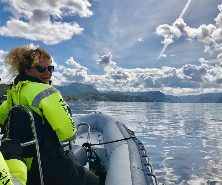 From Stavanger: RIB Tour to Lysefjord - The Speedboat Ride: Wind, Water, and a Safety-First Captain
