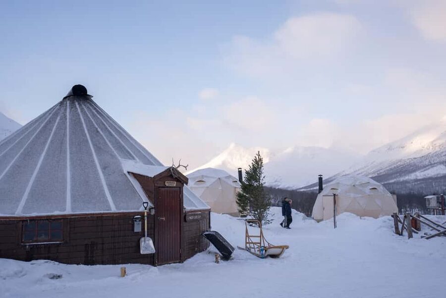 From Tromsø: Advanced Dog Sledding Daytime & Snow Park Visit - Husky time and lavvu lunch: warmth and comfort after the workout