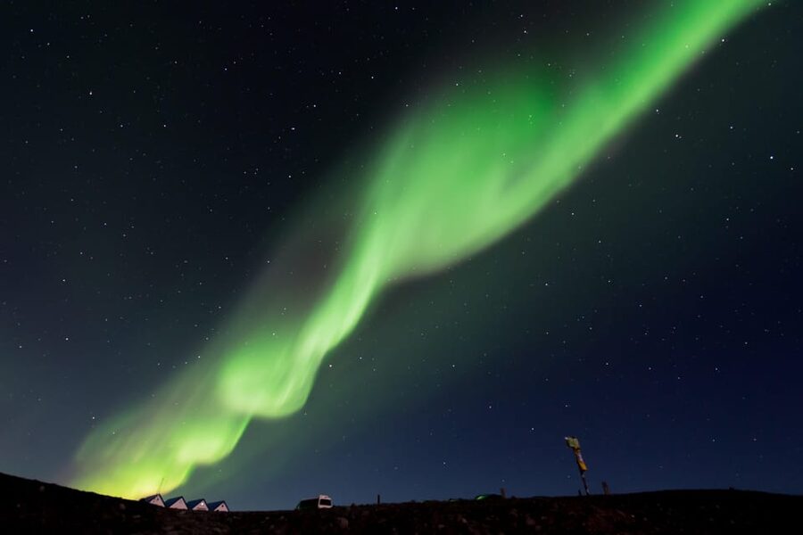 From Tromsø: Aurora Snowshoe Hike - Getting to the hike: Clarion Hotel The Edge to Ersfjordbotn