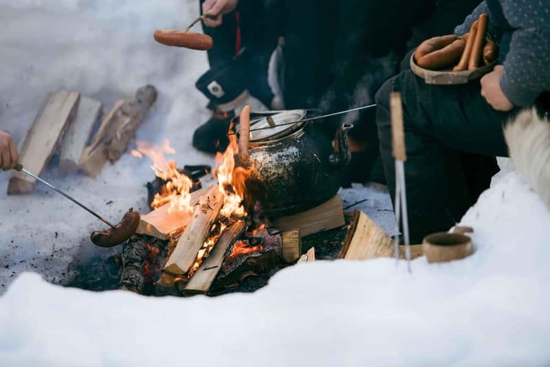 From Tromsø: Daytime Snowshoeing and Snow Park Visit - Gear-up at Camp Tamok: what you get and why it helps